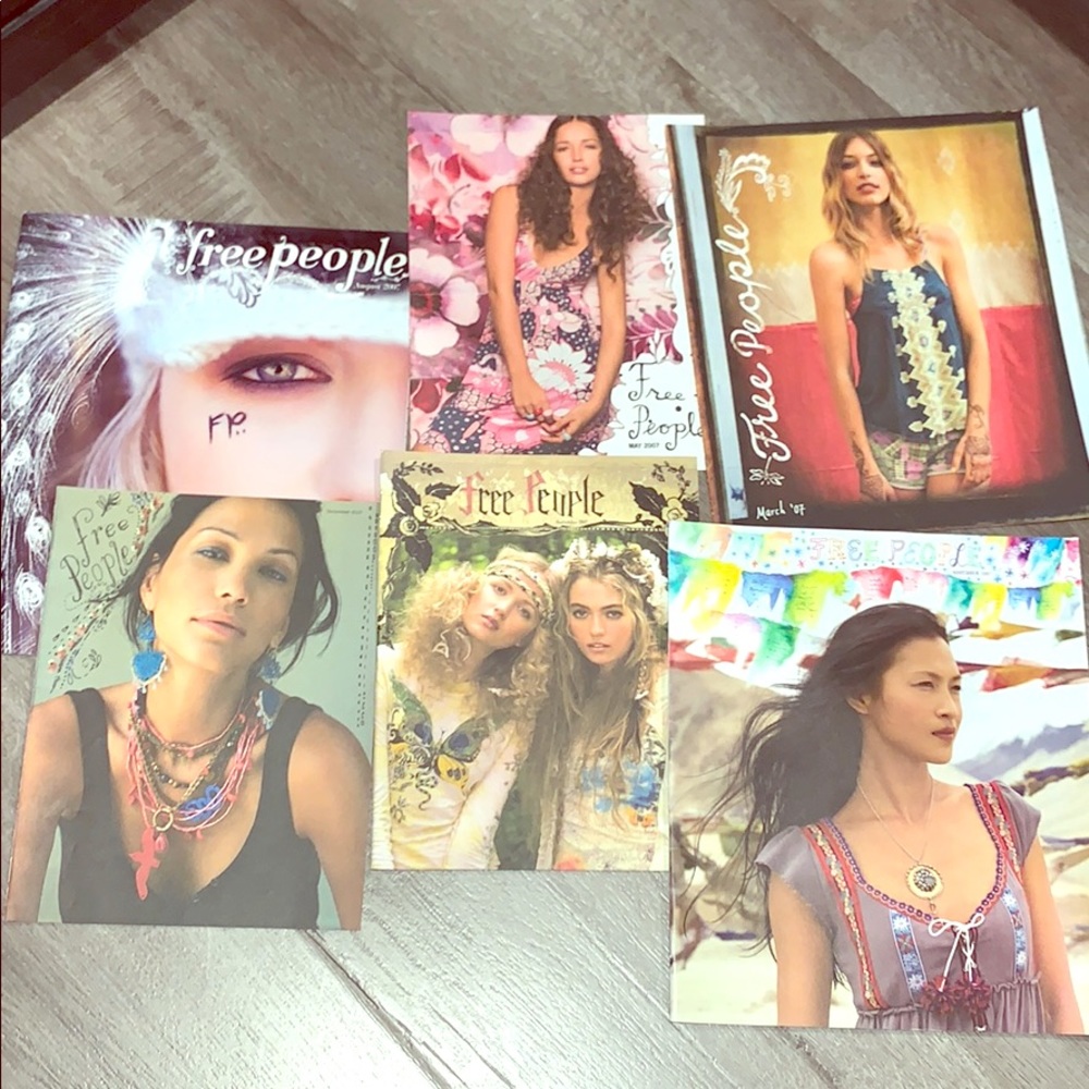 Lot of free people catalogs 2007 (see description)